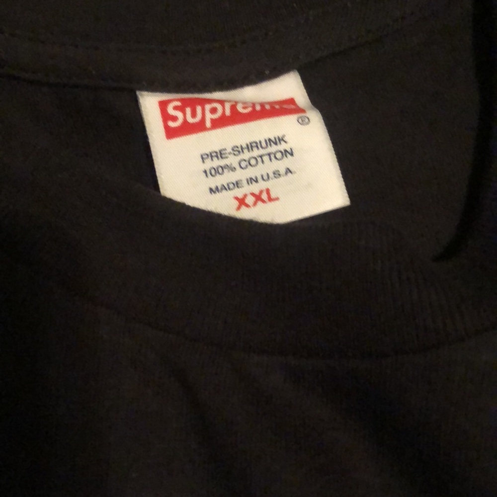 Supreme Nuns Tee Black Size 2XL - Picture 3 of 9